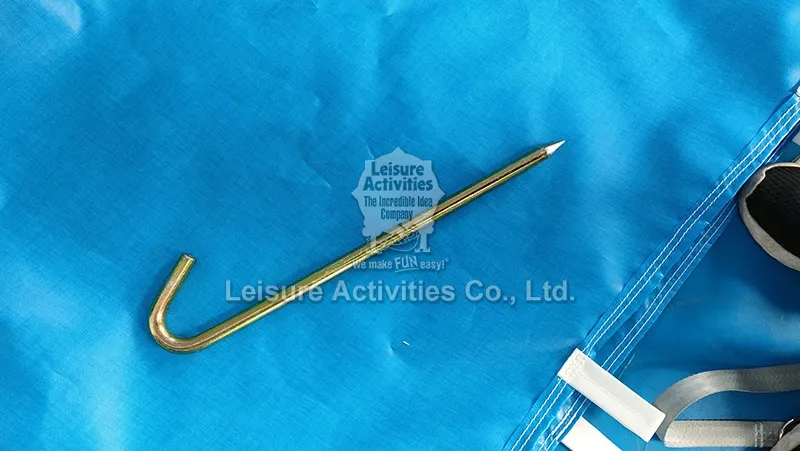 Zinc Gold Tent Stake