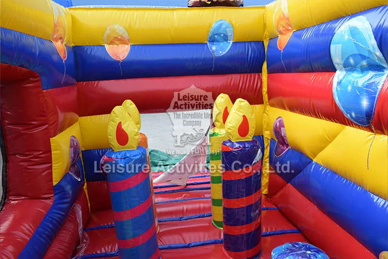 Standard Inflatable Multiplay Bouncy Castles Happy Birthday