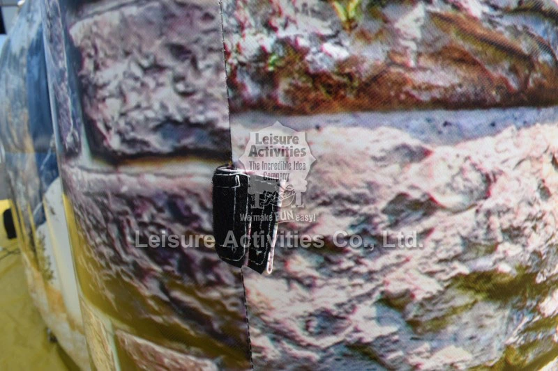 Inflatable Trackless Train Tunnel