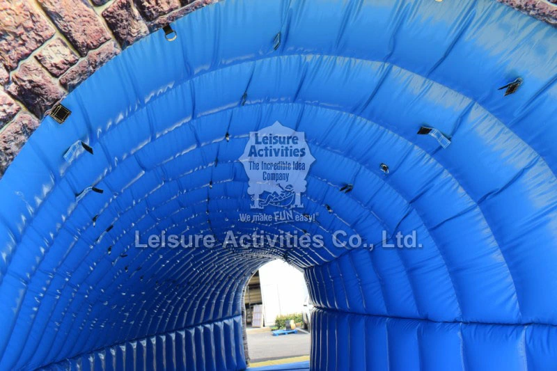 Inflatable Trackless Train Tunnel